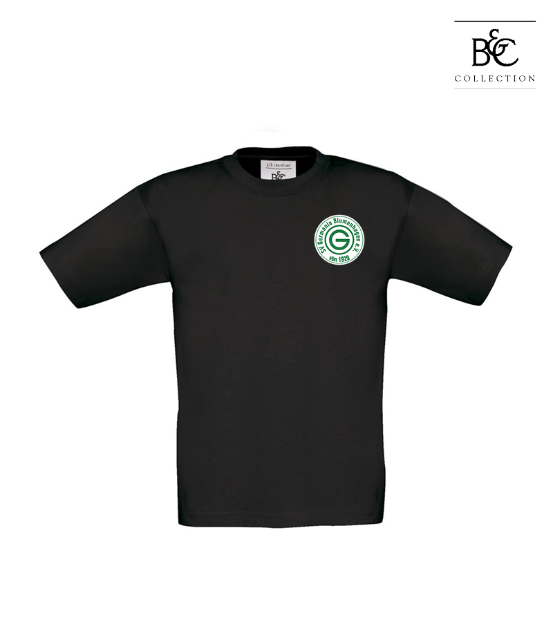 B&C Kinder T-Shirt Black "Anton"
