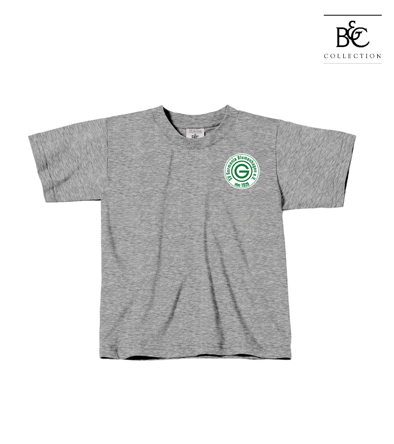 B&C Kinder T-Shirt Sports Grey "Anton"