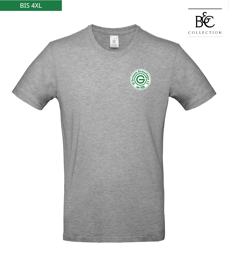 B&C Herren T-Shirt Sports Grey "Anton"