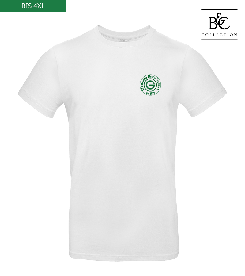 B&C Herren T-Shirt White "Anton"