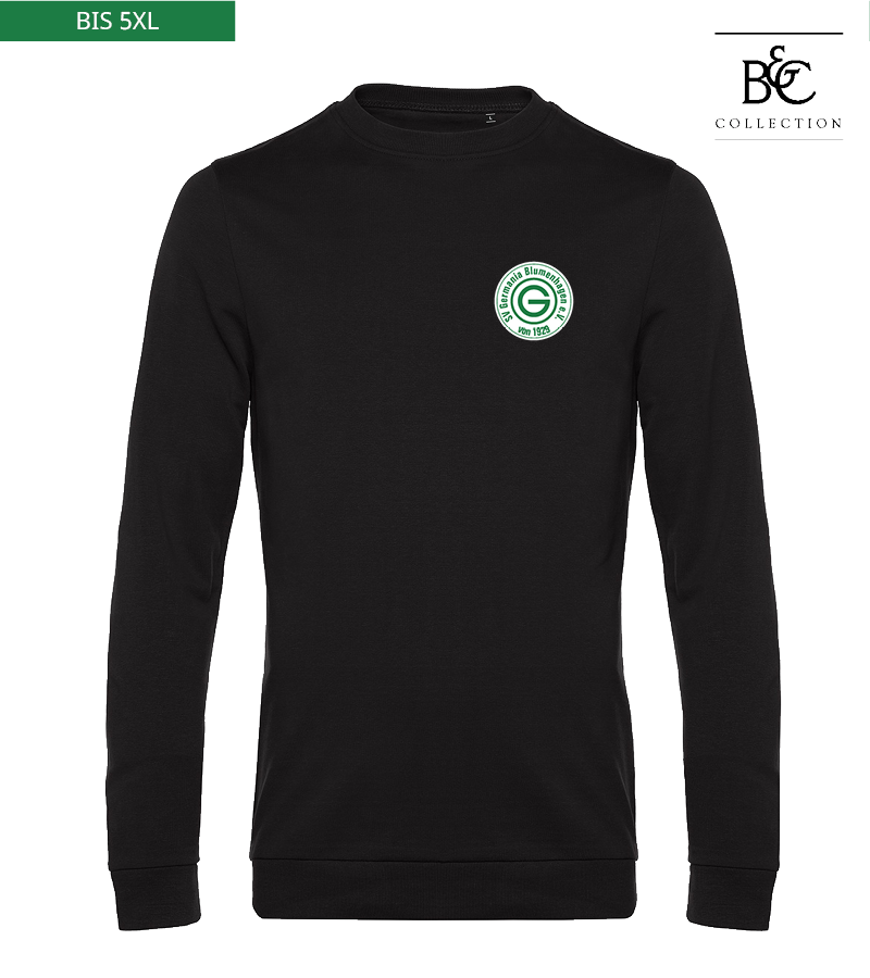B&C Herren Sweatshirt Black Pure "Anton"