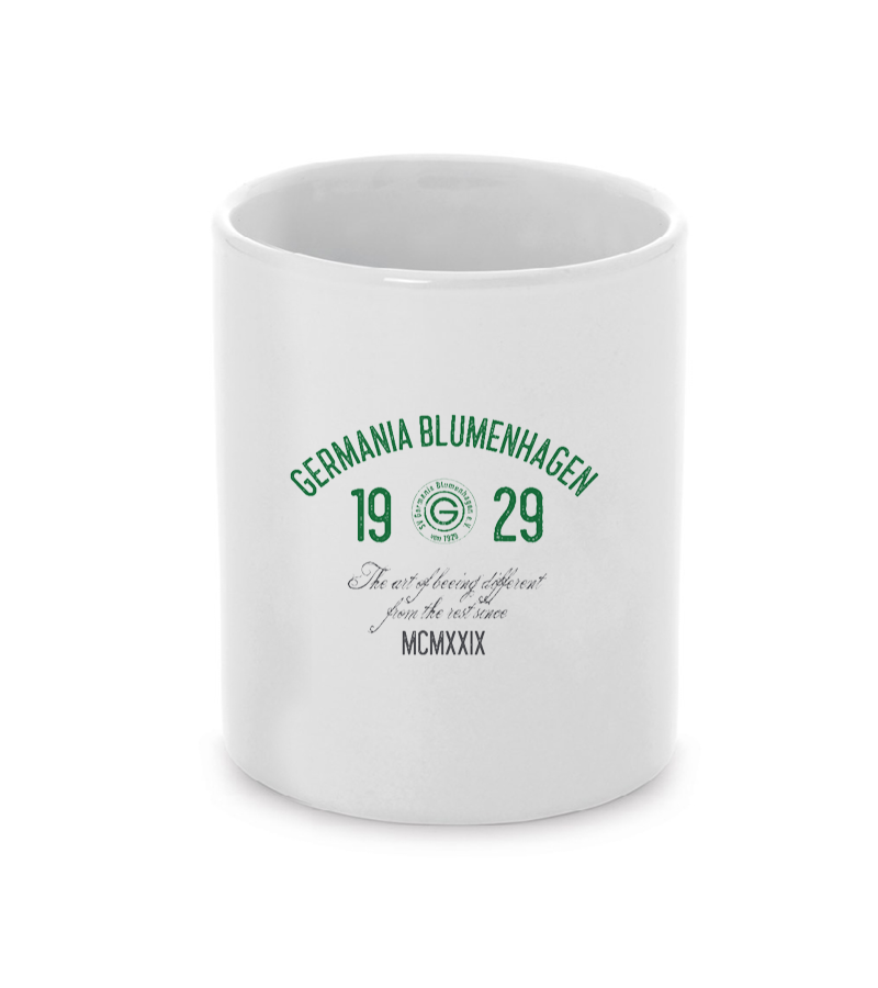 Keramiktasse White "Isack" A