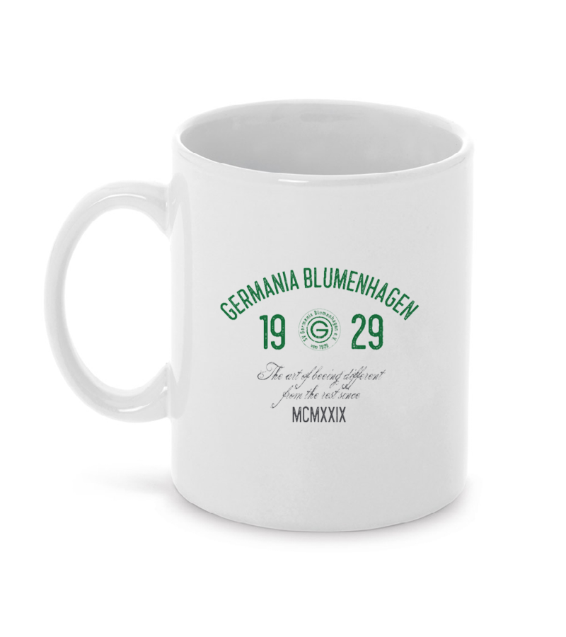 Keramiktasse White "Isack" B